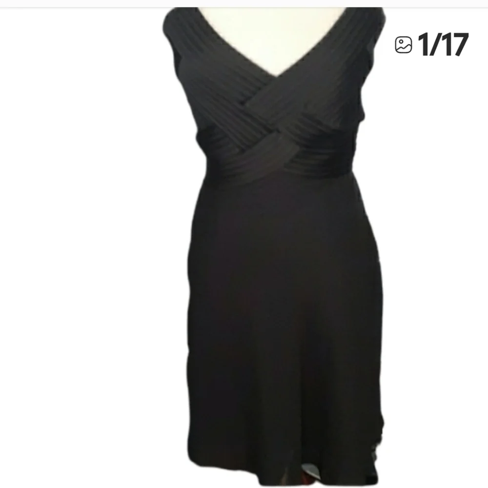 Alta Moda couture black dress size 8 - Picture 11 of 17